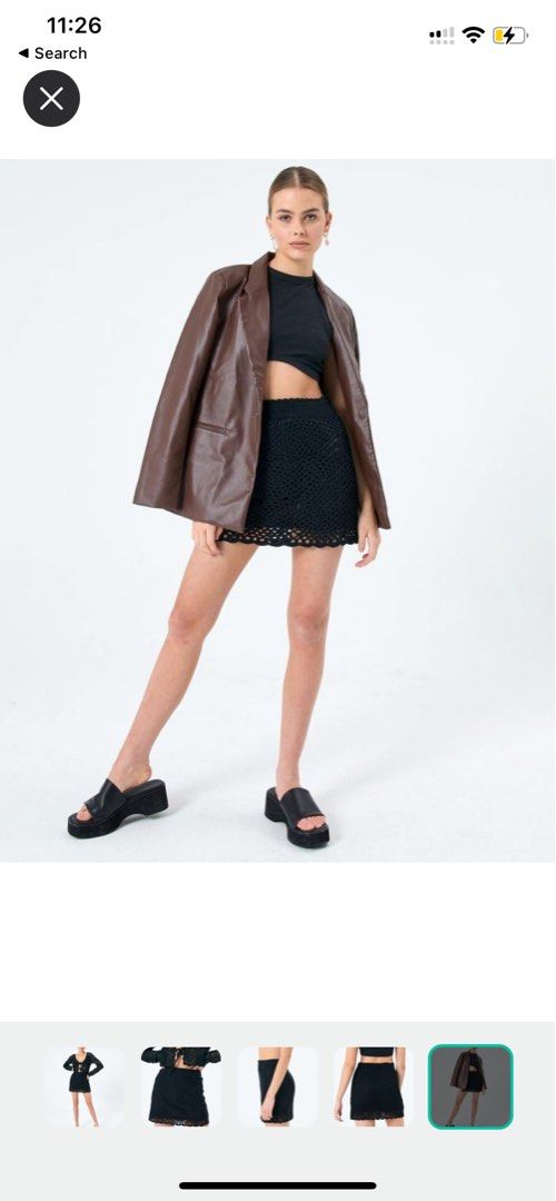 Crochet clearance skirt glassons