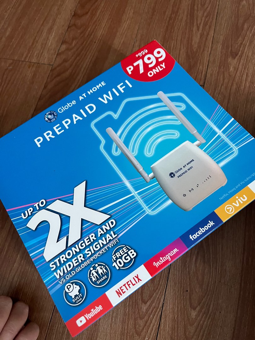 Globe Prepair Router Globe at Home Prepaid Wifi, Computers & Tech, Parts & Accessories ...