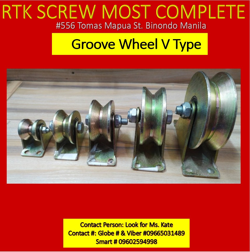 Groove Wheel V Type, Commercial & Industrial, Construction Tools