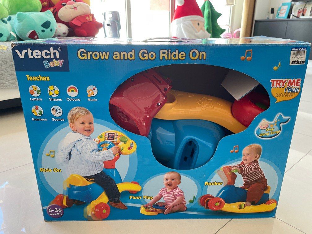 Vtech grow and go ride on sainsbury's online