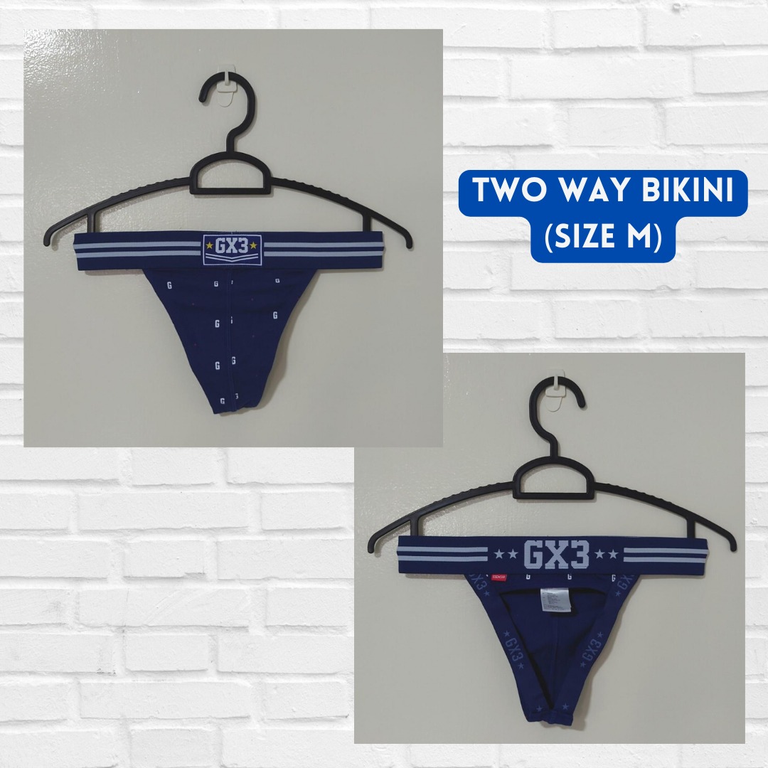 GX3 3pack Men V Cut Bikini Underwear, Men's Fashion, Bottoms, New Underwear  on Carousell