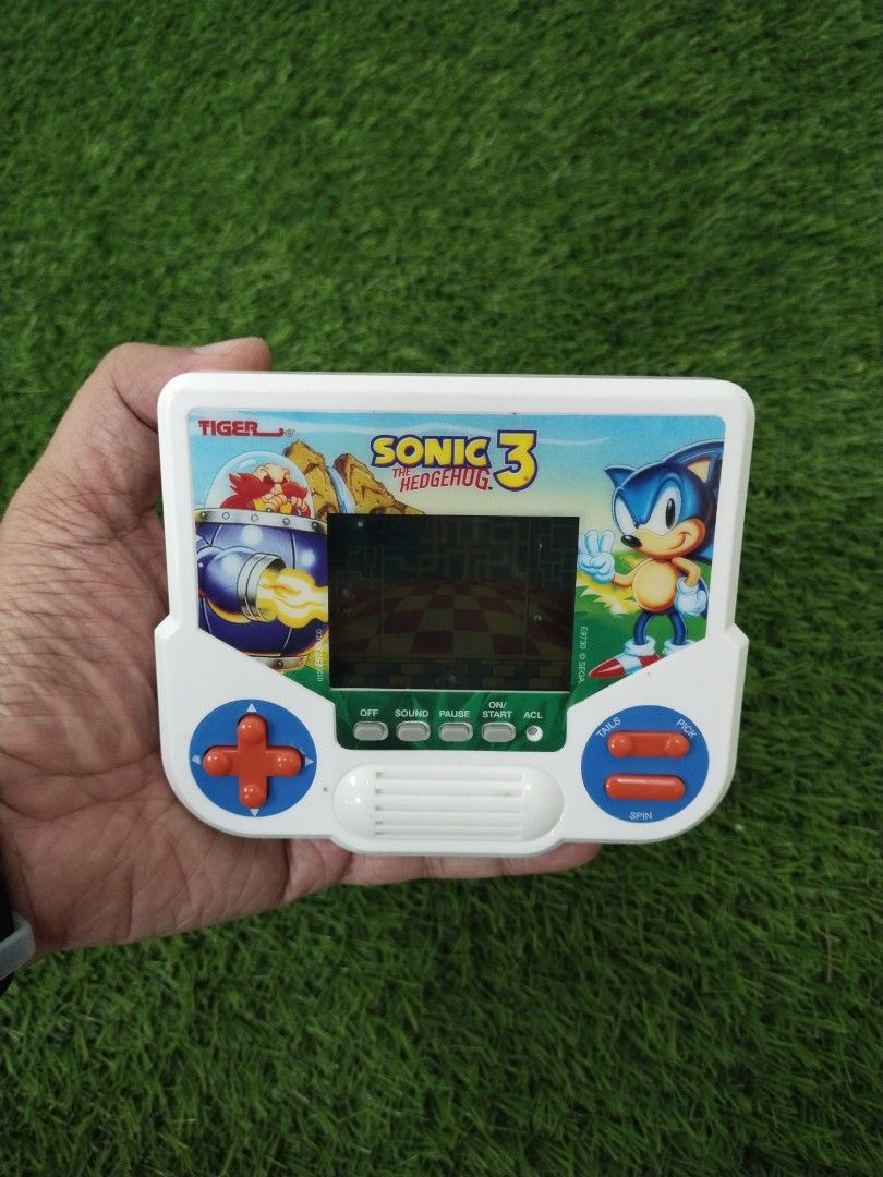 Mini Game Sonic The Hedgehog 3 Tiger Eletronics Retro Hasbro