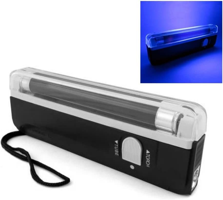 Handheld UV Black Light Torch Portable Blacklight With LED Urine Stain