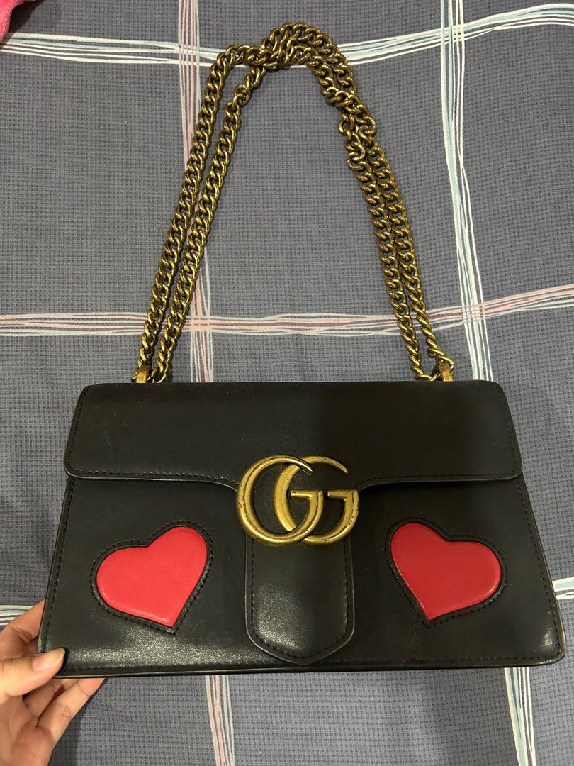 Gucci sales heart handbag