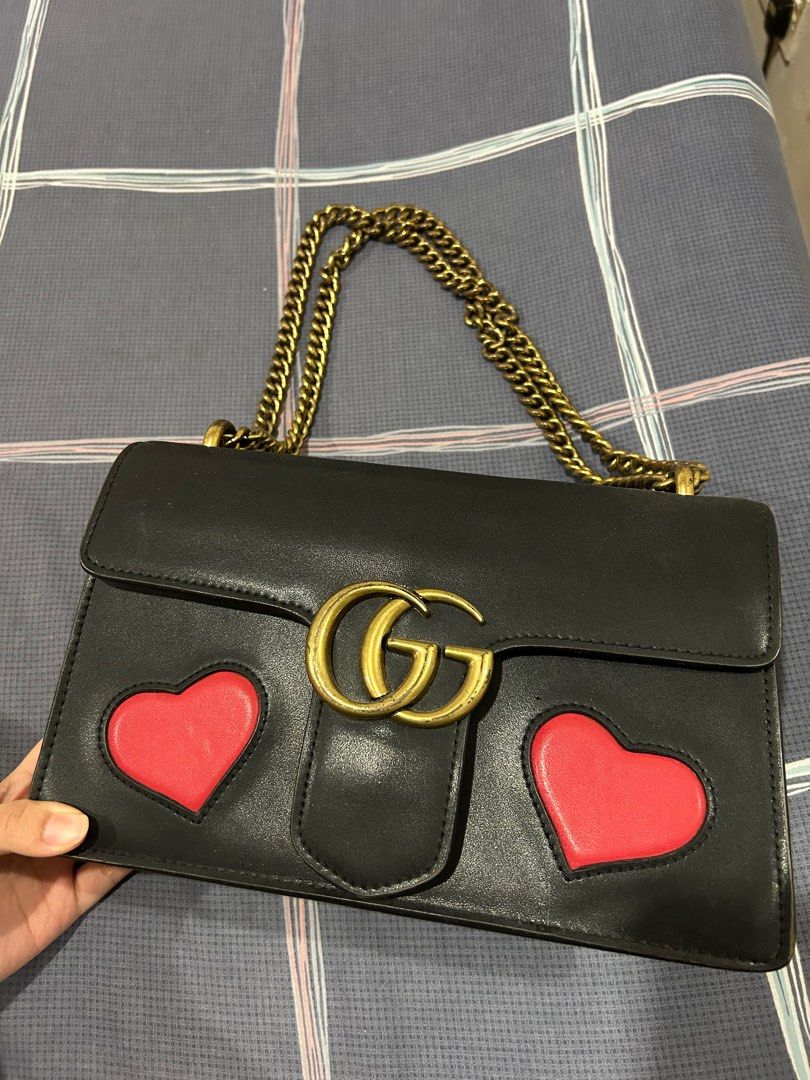 Gucci love heart bag outlet
