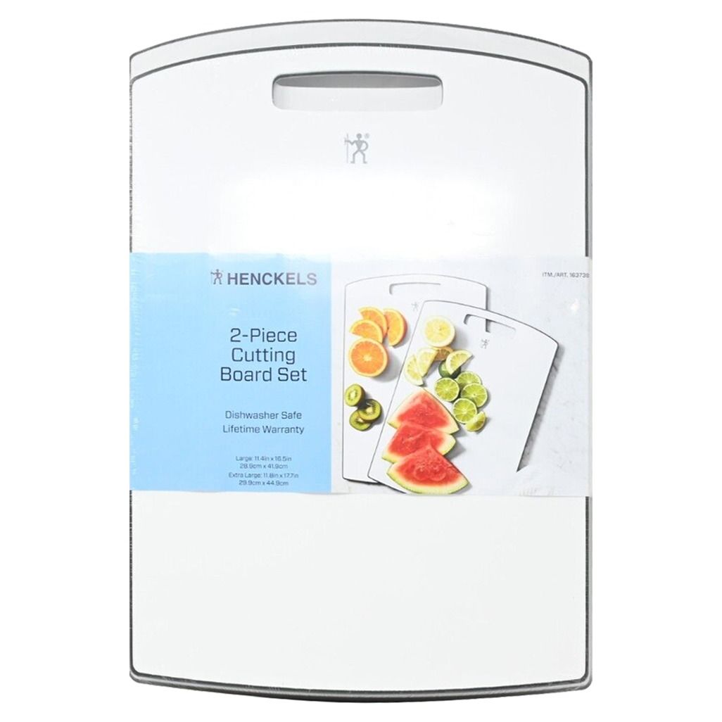 HENCKELS Cutting Board Set, 2 Piece in White on Carousell