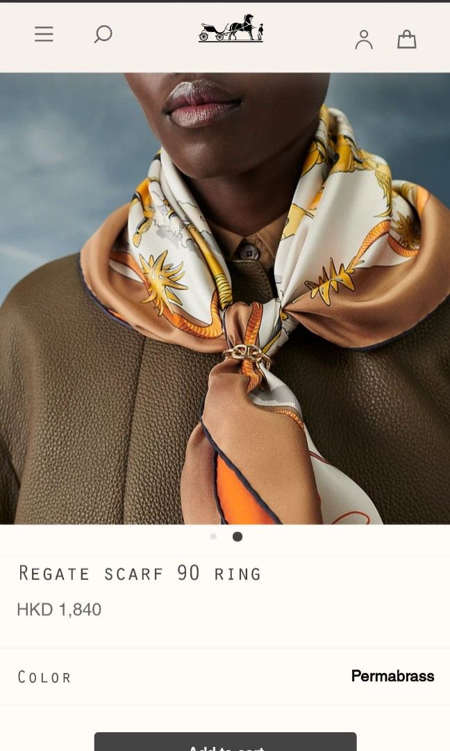 Regate scarf 90 ring