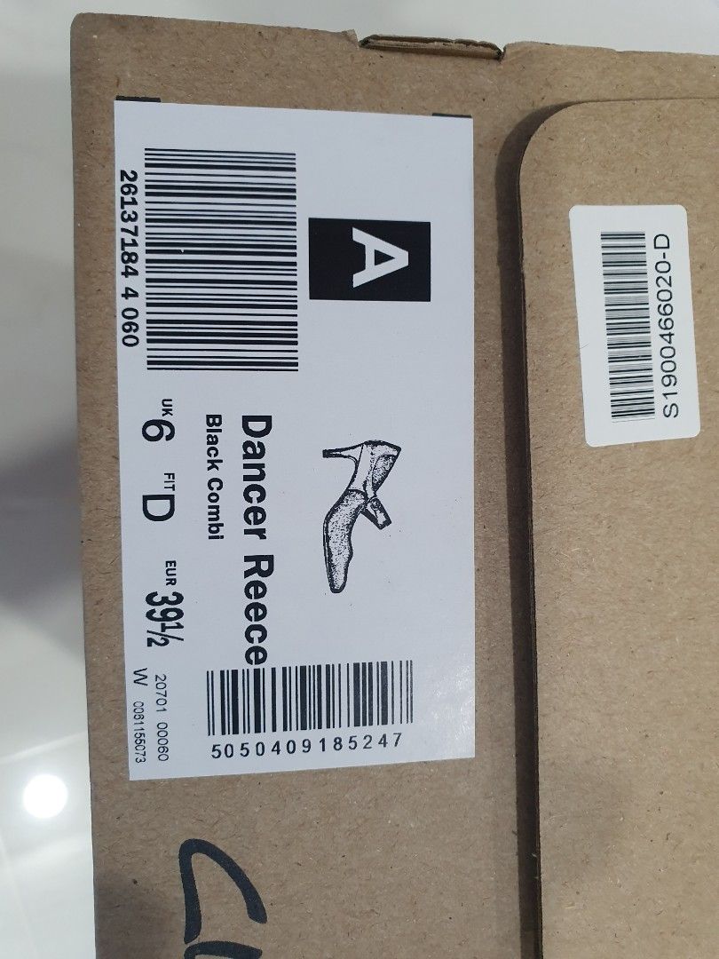 CLARKS Square Toe Heels Luxury Sneakers Footwear on Carousell