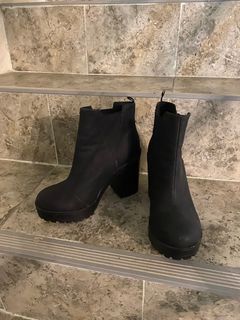 H&M Block Heeled Ankle Boots
