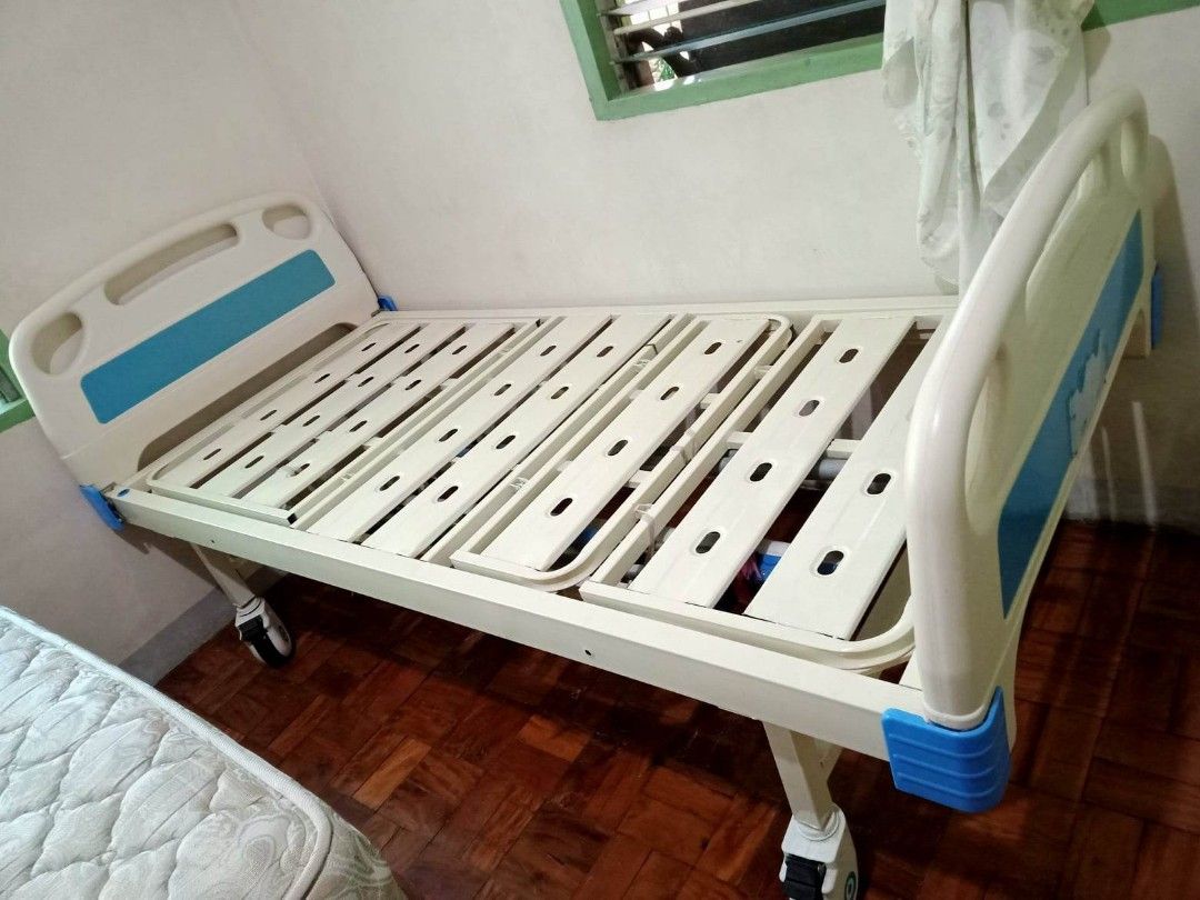 Hospital Bed Frame complete set on Carousell