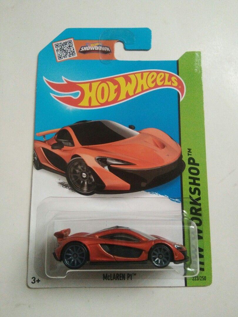 Hot Wheels HW Garage McLaren P1 Hobbies Toys Toys Games on