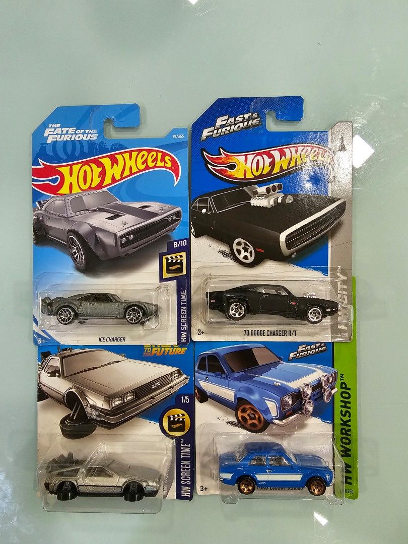 Hot wheels deals movie cars 2019