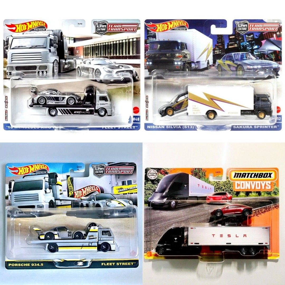 Hot Wheels Premium Team Transport Garage Legends Porsche 934.5