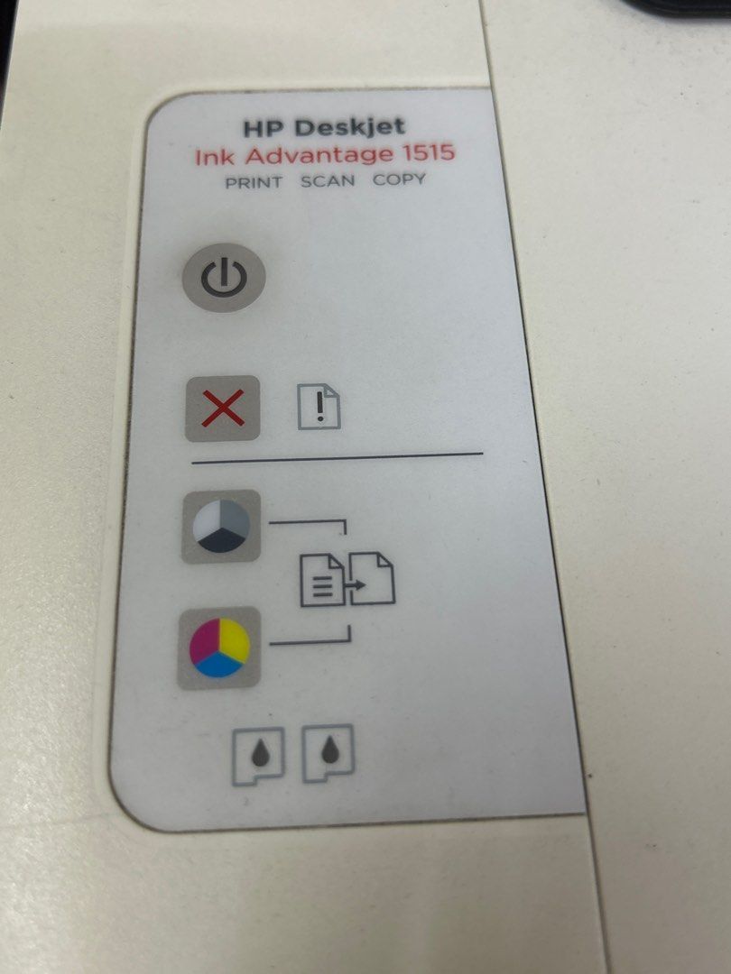 HP Deskjet Ink Advantage 1515, Computers & Tech, Printers, Scanners ...