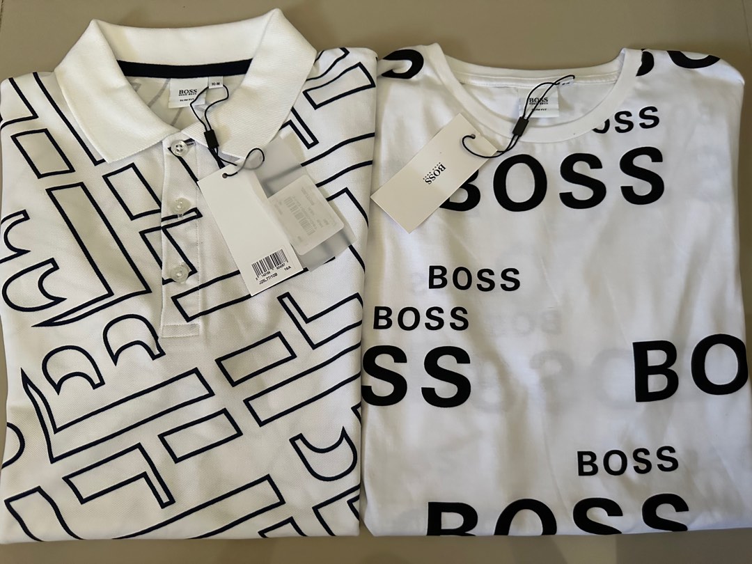Hugo boss small Men s Fashion Tops Sets Tshirts Polo