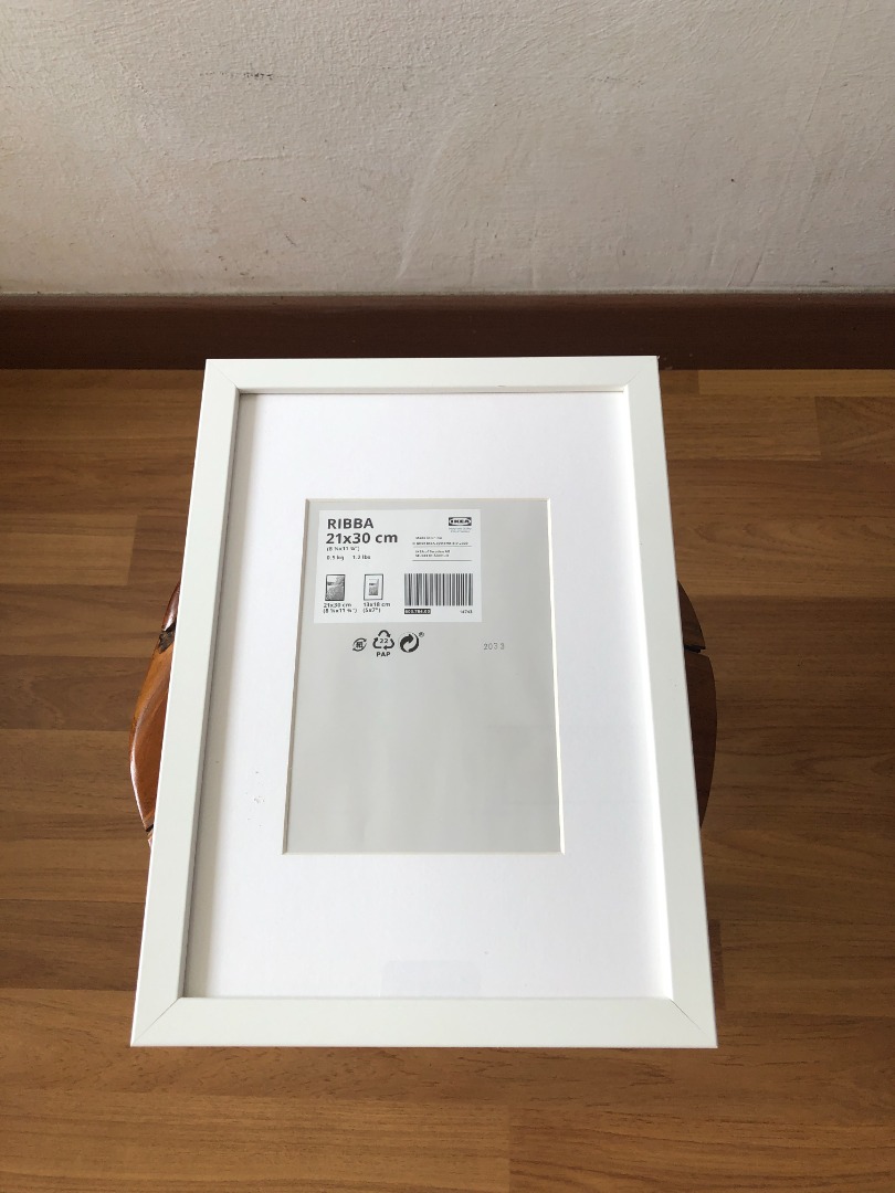 IKEA RIBBA Photo Frame 21x30cm, Furniture & Home Living, Home Decor, Frames & Pictures on