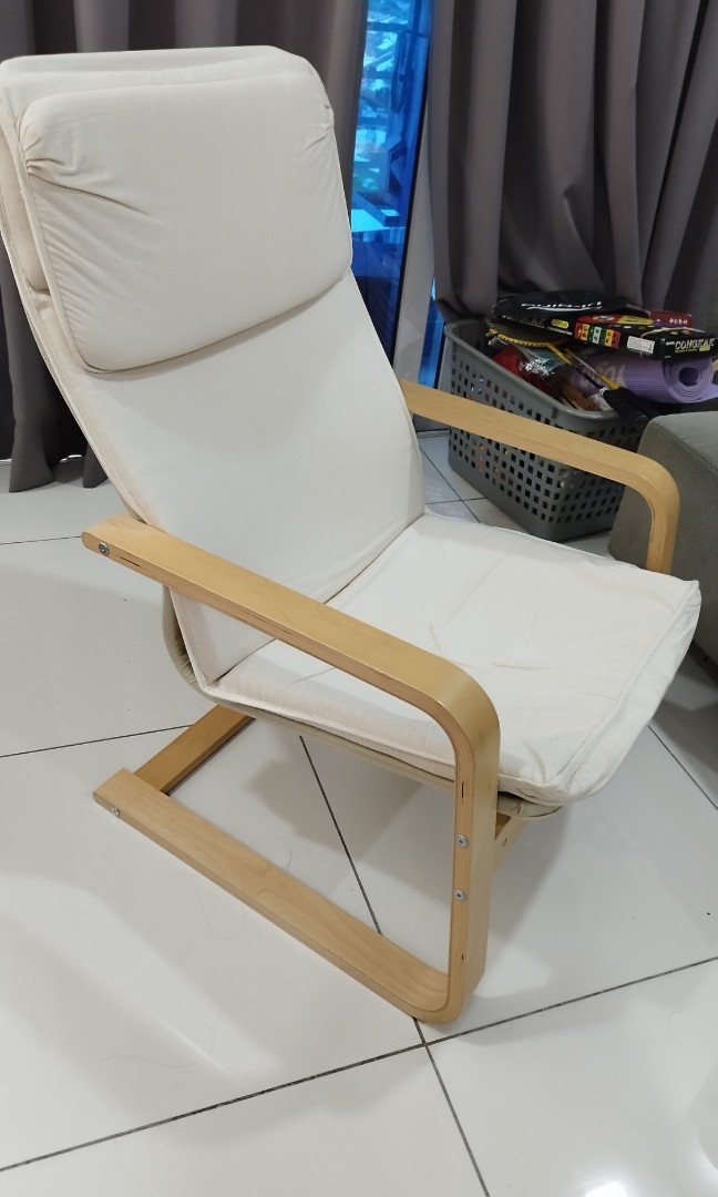 Ikea Armchair Furniture Home Living Furniture Chairs on Carousell