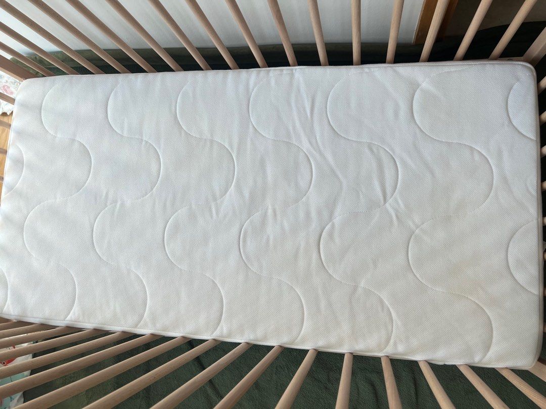 Ikea basic cot and mattress, Babies & Kids, Baby Nursery & Kids