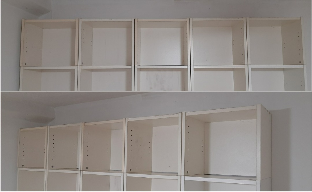Ikea Billy Bookcases Height Extensions, Furniture & Home Living