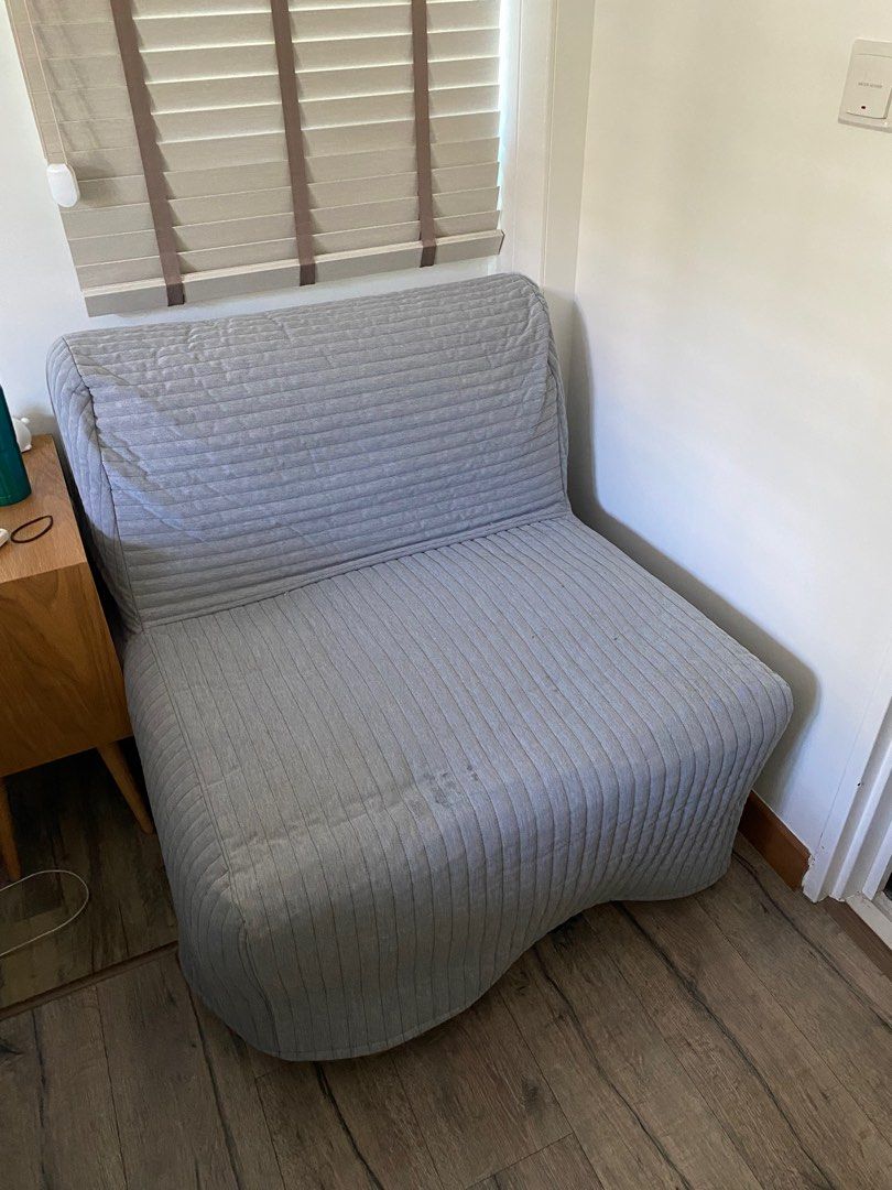 IKEA Chair Bed with Mattress, Furniture & Home Living, Furniture, Other