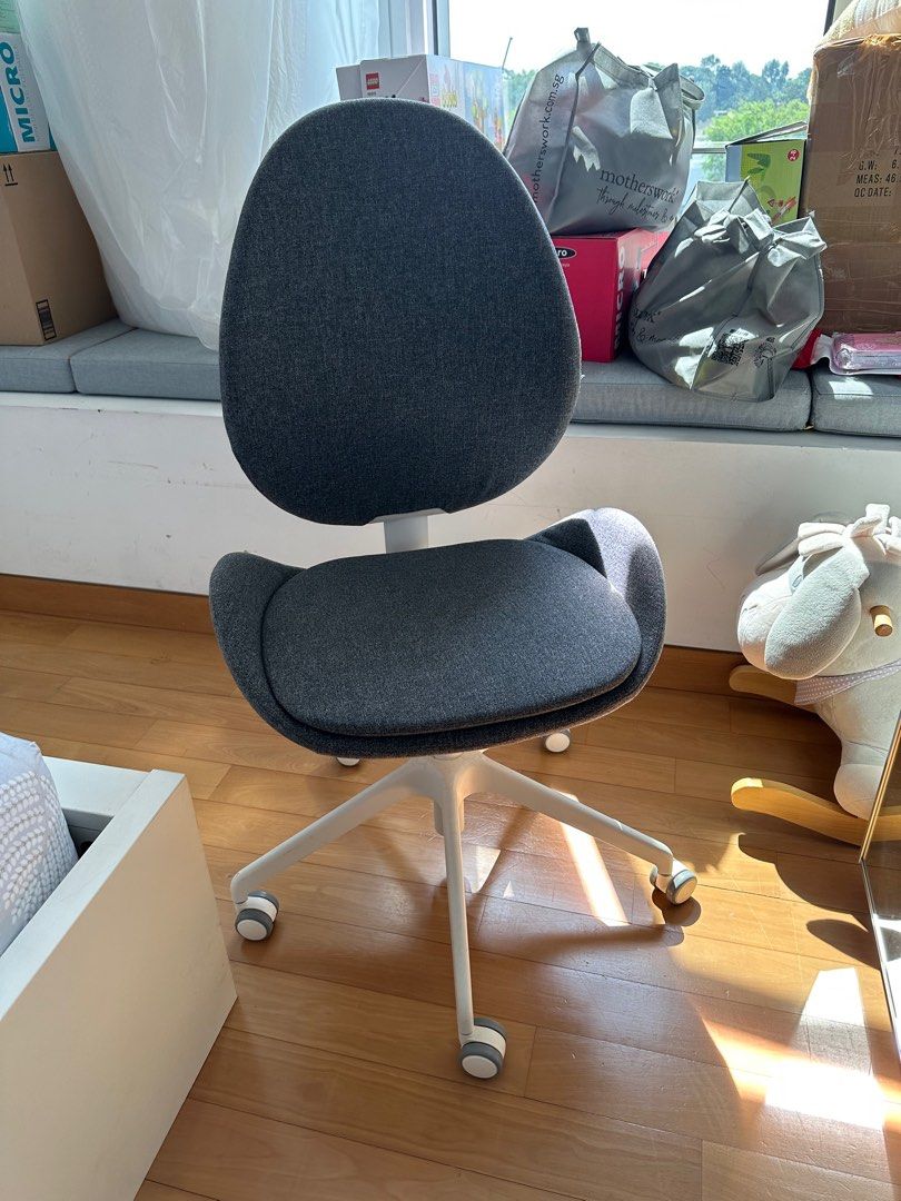 IKEA computer chair, Furniture & Home Living, Furniture, Chairs on