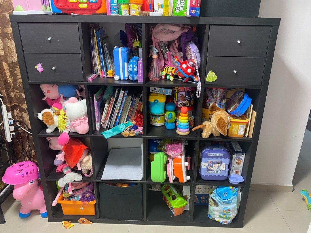 IKEA kallax shelf/ toy rack/ organiser, Furniture & Home Living