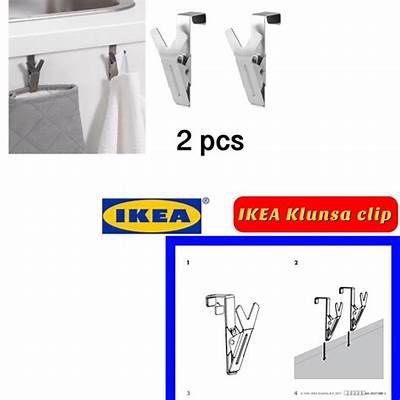 Ikea klunsa hanger with clip new arrivals