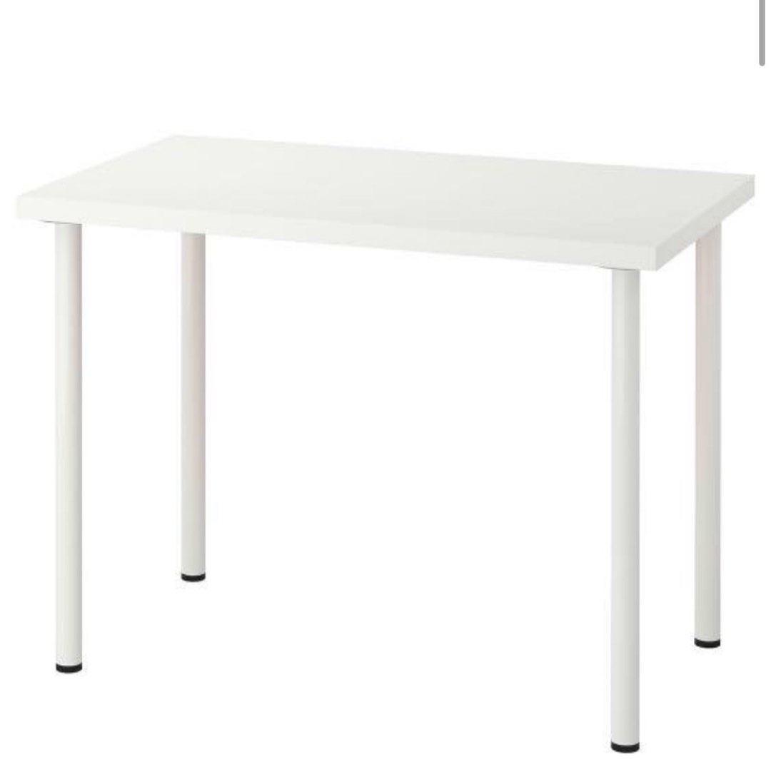 Ikea linnmon /ADILS table 120 x 60 with legs, Furniture & Home Living