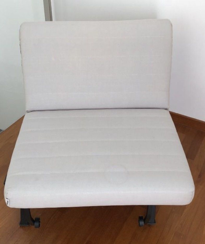 IKEA LYCKSELE chair bed, Furniture & Home Living, Furniture, Chairs on
