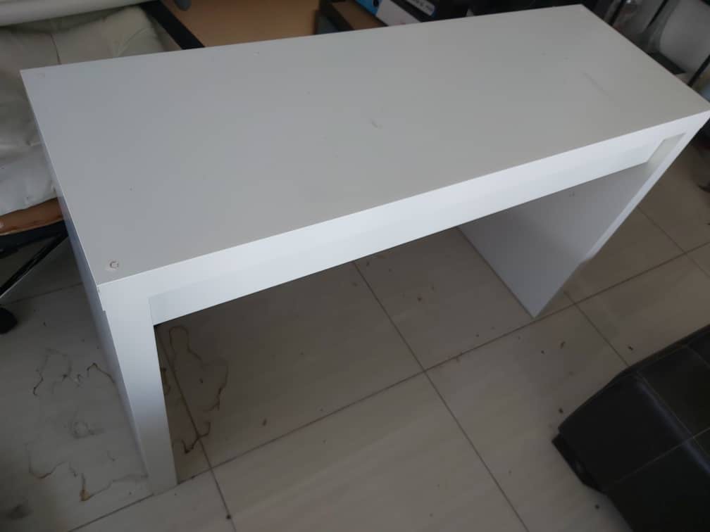 IKEA Malm console table, Furniture & Home Living, Furniture, Tables