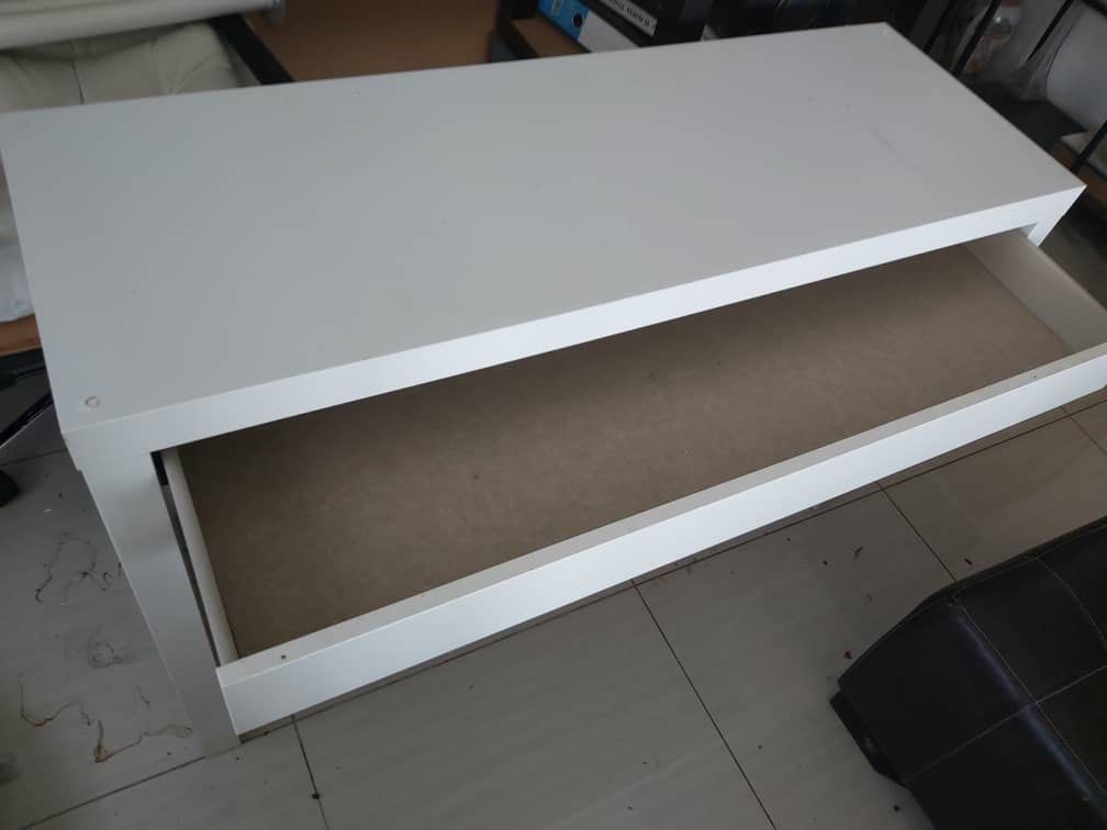 IKEA Malm console table, Furniture & Home Living, Furniture, Tables