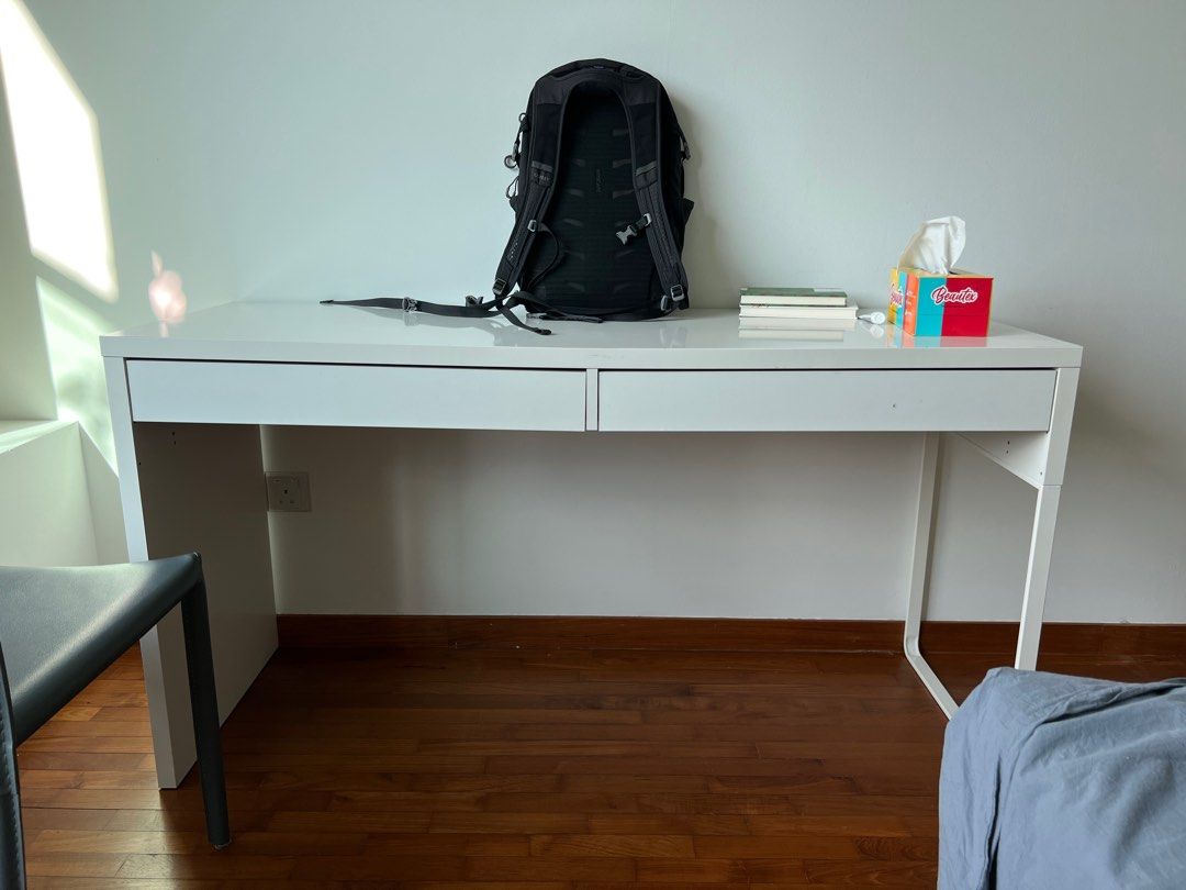 ikea study desk, Furniture & Home Living, Furniture, Tables & Sets on