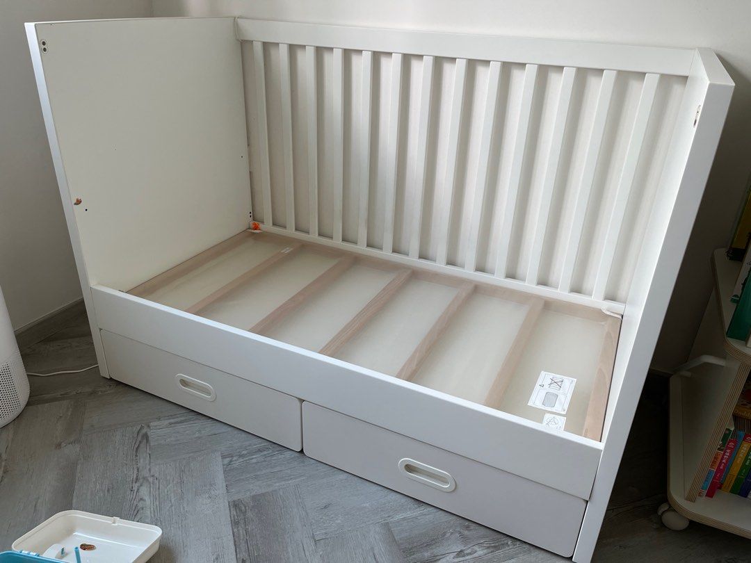 IKEA Stuva Baby Cot with Drawers, Babies & Kids, Baby Nursery & Kids
