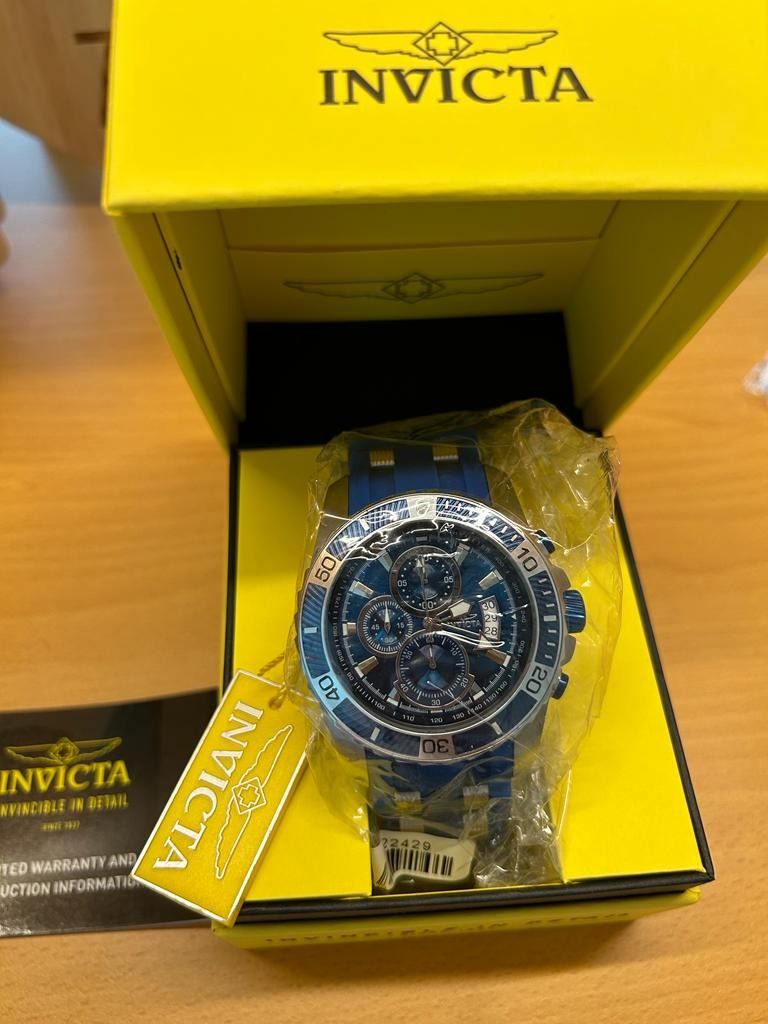 Invicta pro deals diver scuba blue