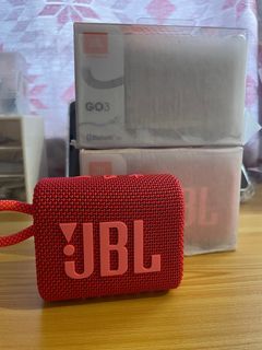 JBL GO 3 SEALED (RED AND PINK)