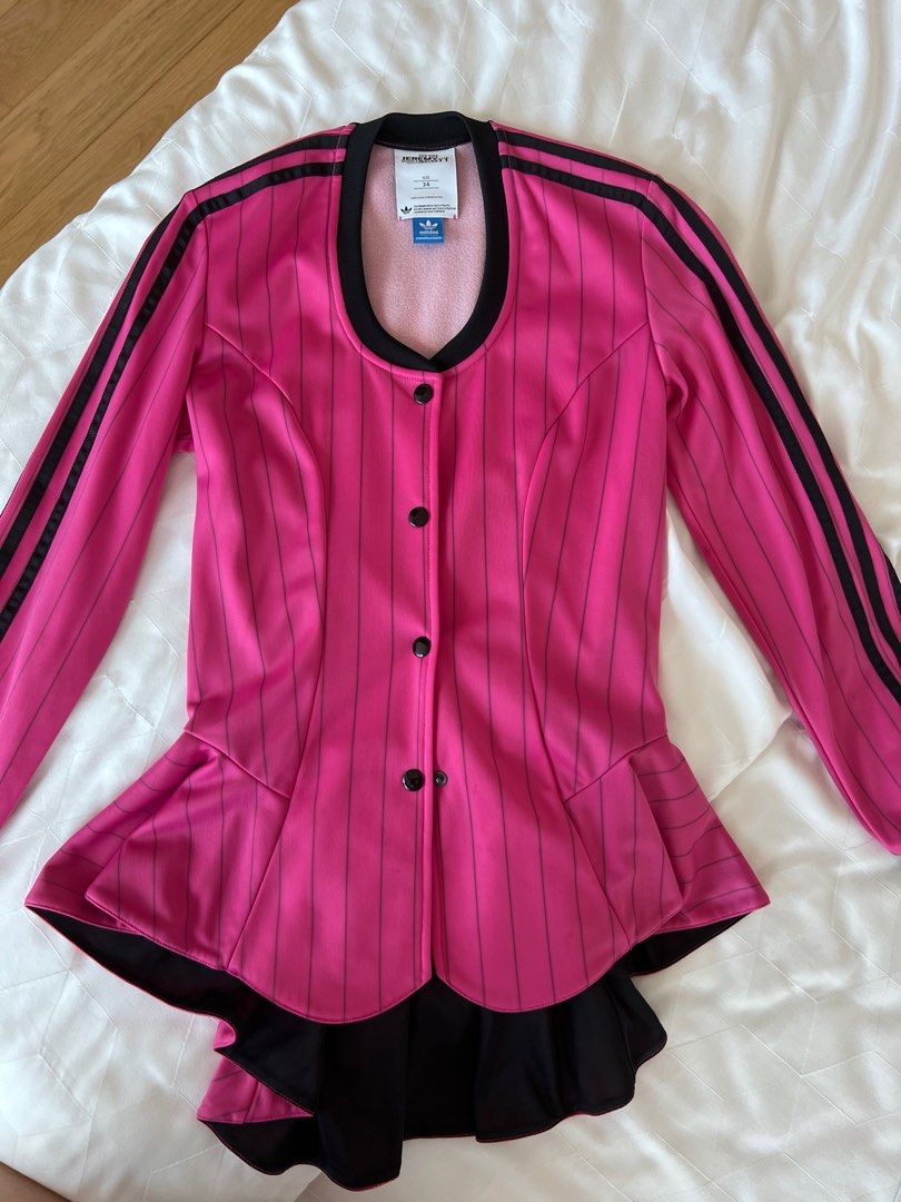 Adidas shop peplum jacket