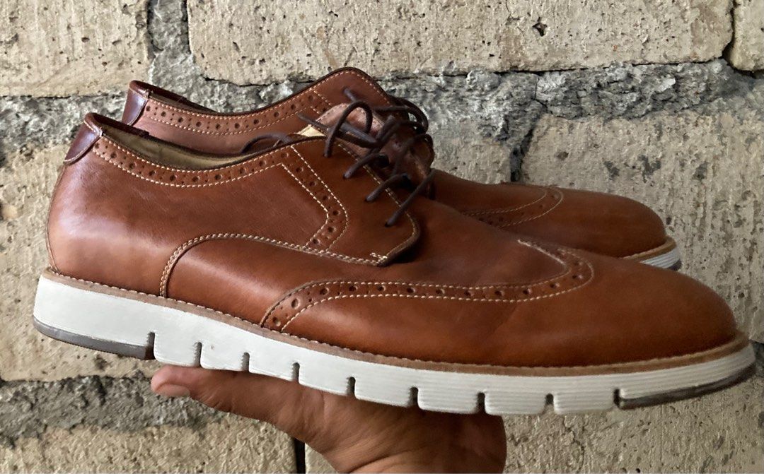 Johnston Murphy Martell Tan shoes Made in Brazil Men s Fashion