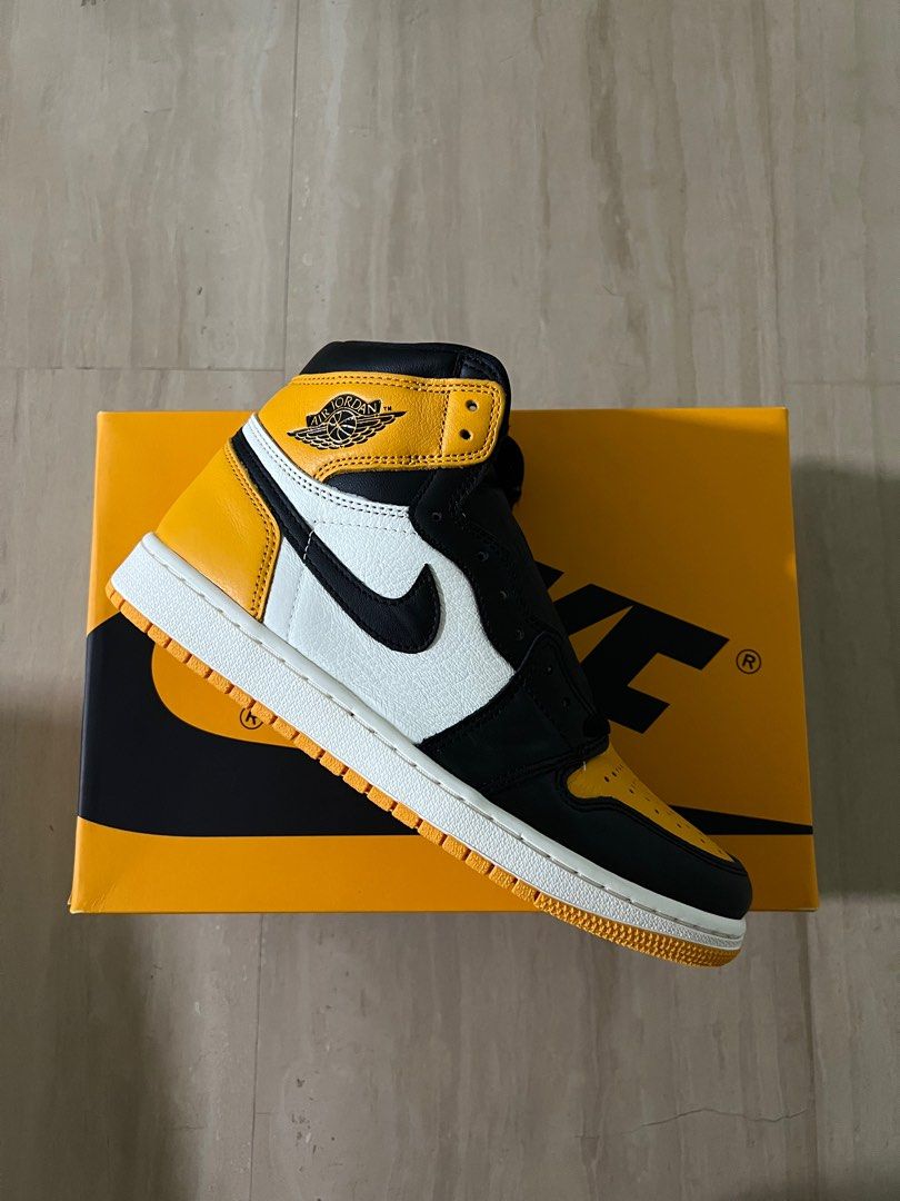 jordan1 yellow toe