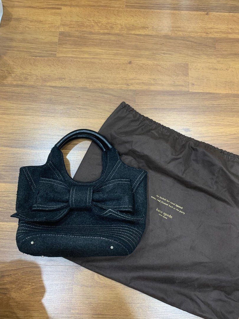 Kate spade bow bag, Luxury, Bags & Wallets on Carousell