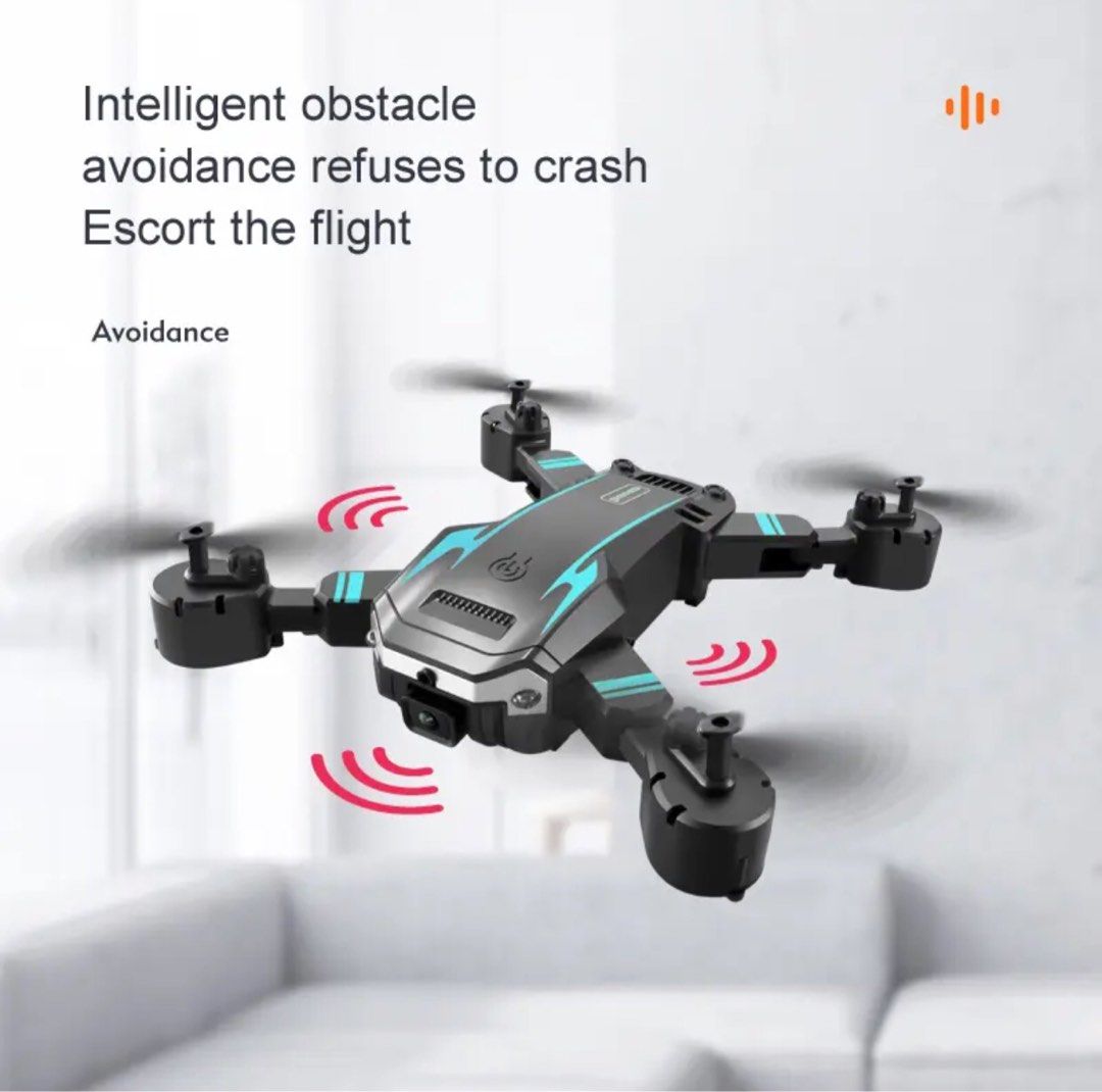 KBDFA New G6 Aerial Drone 8K HD Camera Obstacle Avoidance RC Helicopter FPV WIFI Professional Foldable Quadcopter ICD Gift