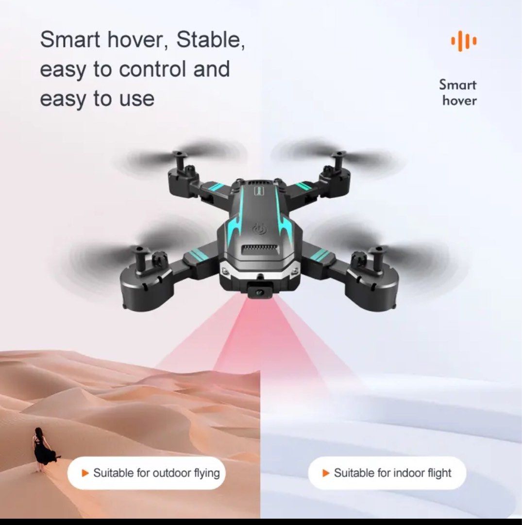 KBDFA New G6 Aerial Drone 8K HD Camera Obstacle Avoidance RC Helicopter FPV WIFI Professional Foldable Quadcopter ICD Gift