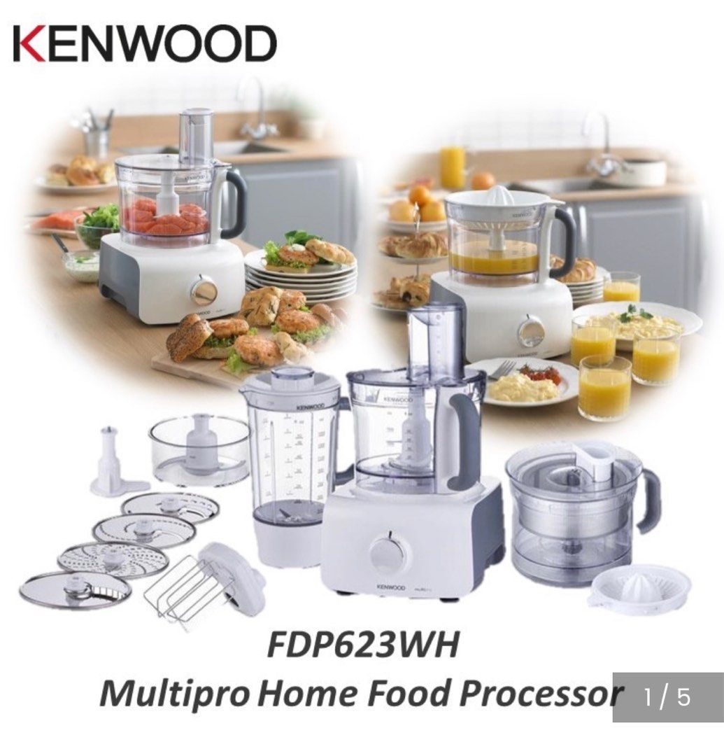 Kenwood MultiPro Home Food Processor + Blender, TV & Home Appliances
