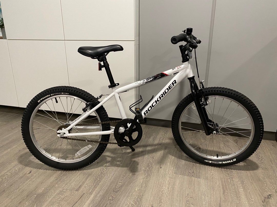 Kids Mountain Bike Btwin 24 inch - White, Sports Equipment, Bicycles ...