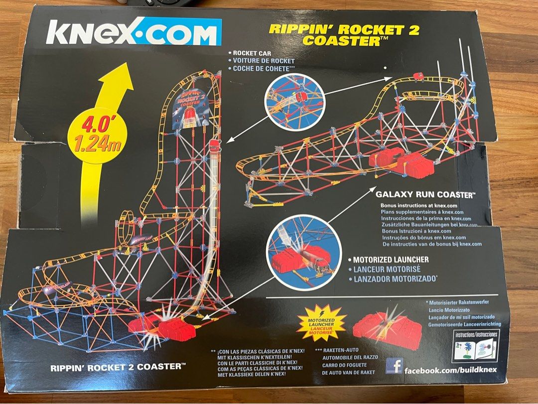 k nex rippin rocket coaster 2