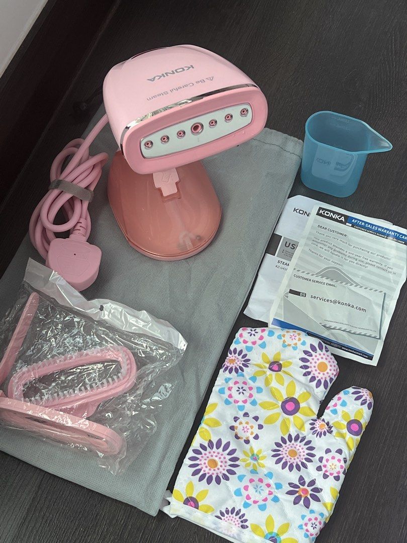 Konka Steam Brush Iron Full Set!!, TV & Home Appliances, Irons