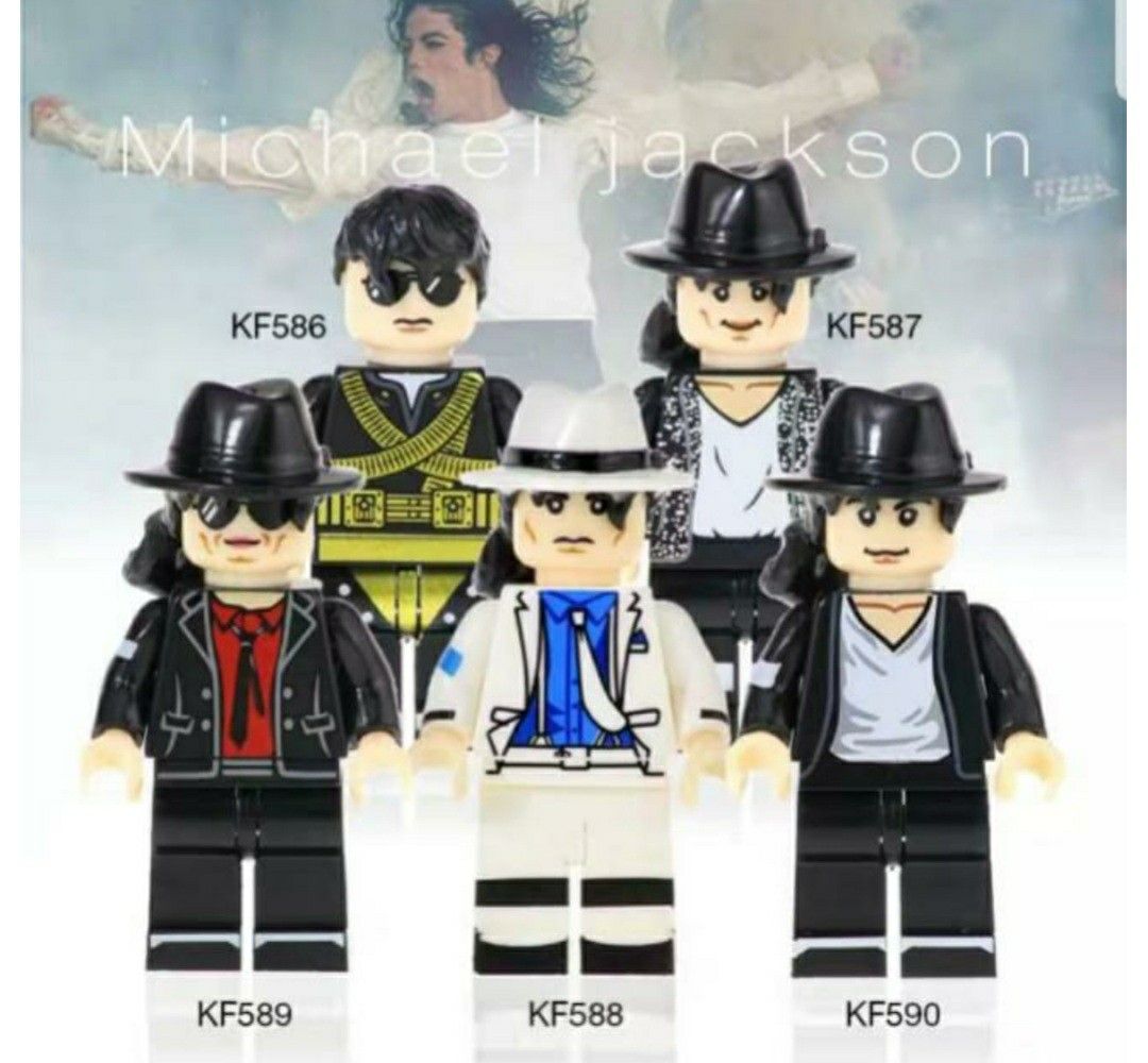 Kopf KF Michael Jackson Minifigures Hobbies Toys Toys Games