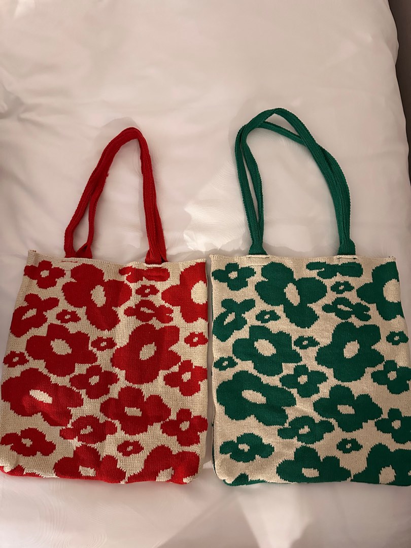 Red tote bag discount h&m