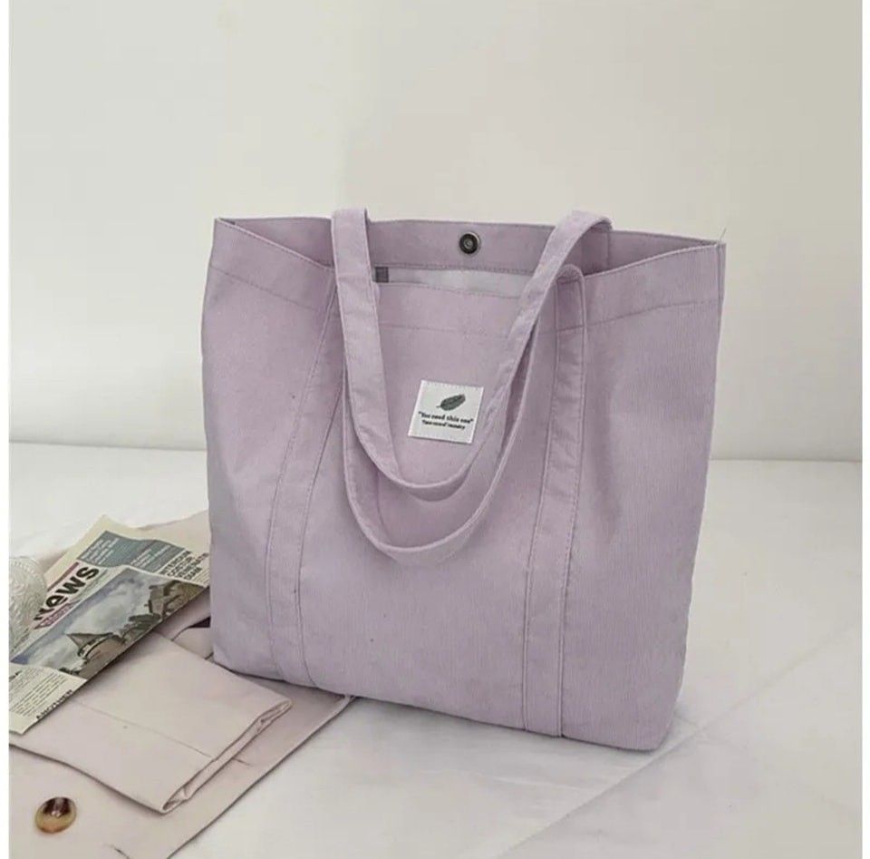 Korean New Fashion Canvas Tote Bag Canvas Shoulder Bags, Women's ...