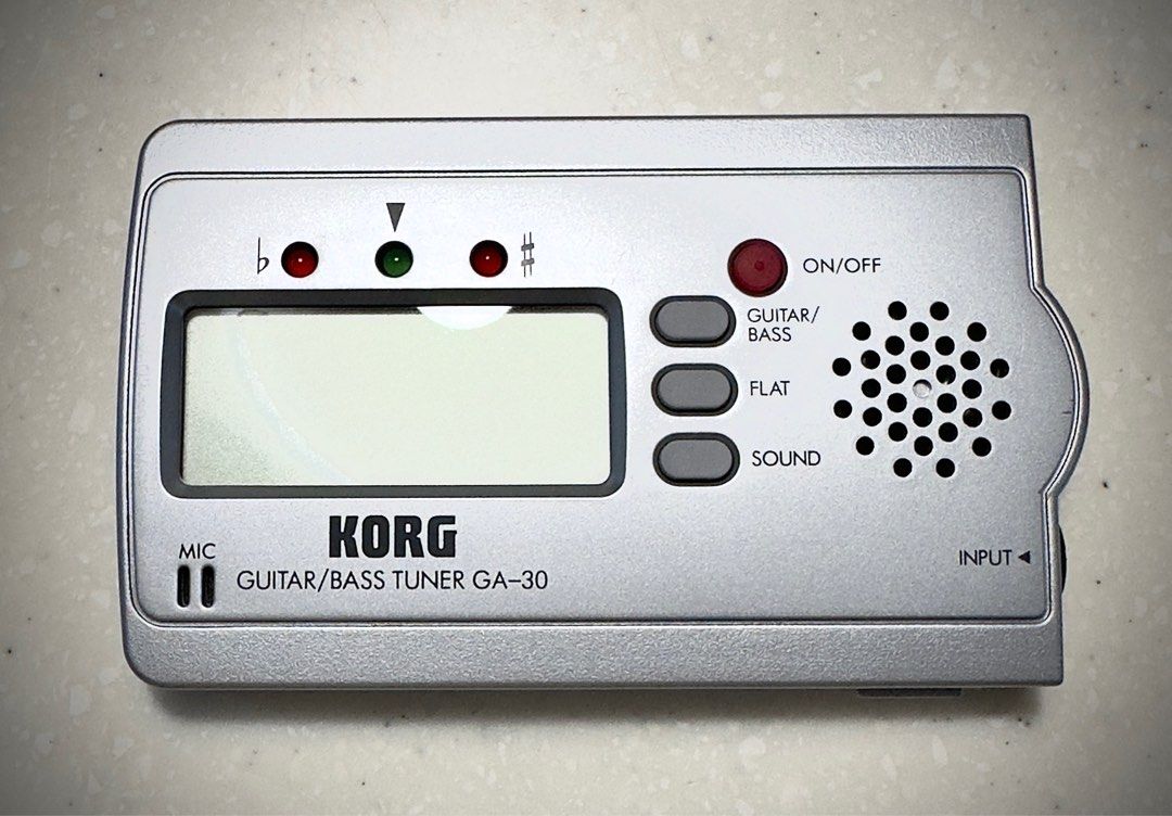 Guitar / Bass Tuner GA30, Hobbies & Toys, Music & Media, Music