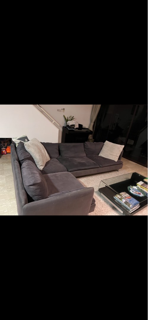 L shaped ikea sofa, Furniture & Home Living, Furniture, Sofas on Carousell